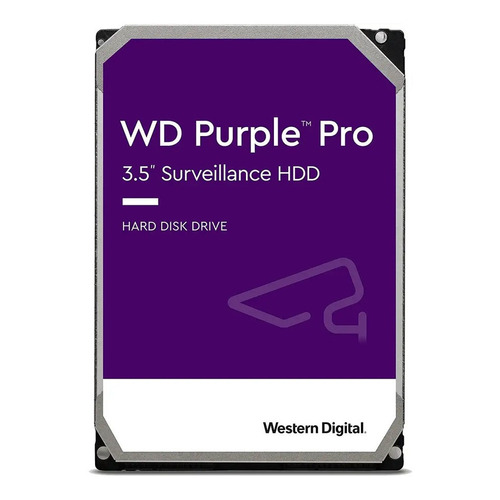Disco duro interno Western Digital WD Purple Pro WD121PURP 12TB purple