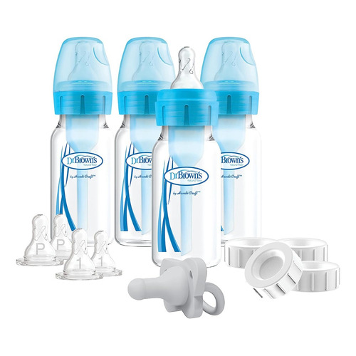 Dr. Brown's Options+ Slow Flow Bottle Set For Breastfed Baby