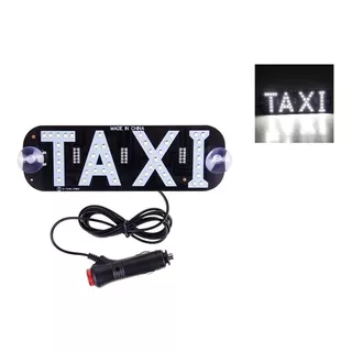 Letrero Luminoso Taxi Conexión De Encendedor De Auto T3191