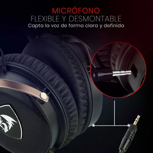 Auriculares Inalambricos Gamer Redragon Zeus X Wireless H510-WL  Multiplataforma 7.1 para PC/PS4/Xbox