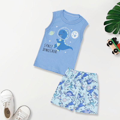 3 Conjunto Infantil Bebe Moletinho Verão Roupa Calor Menino