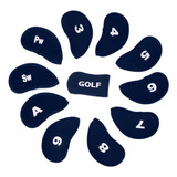 Cubiertas Para La Funda De Hierro Para El Club De Golf Azul