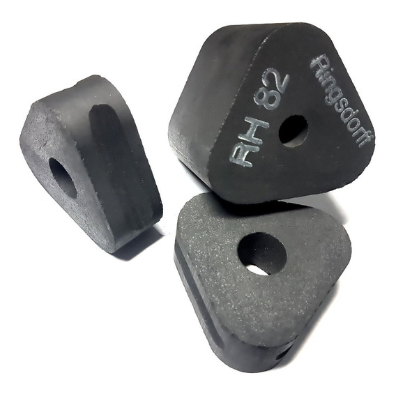 Contacto Carbon Duro Triangular Para Puente Grua 55-59x22mm