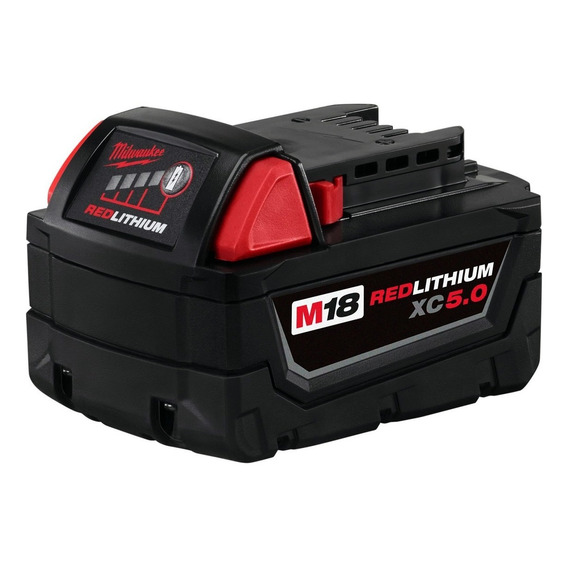 Bateria Milwaukee 18v 5 Ah M18 Red Lithium Xc +66% Xc30