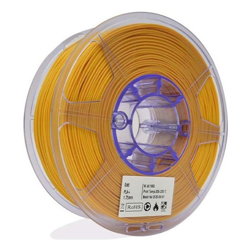 Filamento 3D PLA Premium Color Plus de 1.75mm y 1kg gold lion