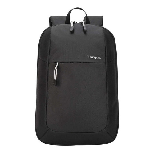 Mochila Targus Intellect Essential P/ Notebook 15.6 - Cover Color Negro Diseño de la tela Liso