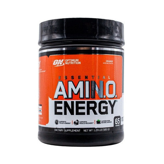 Optimum Nutrition Amino Energy 585g Suplemento En Polvo Naranja