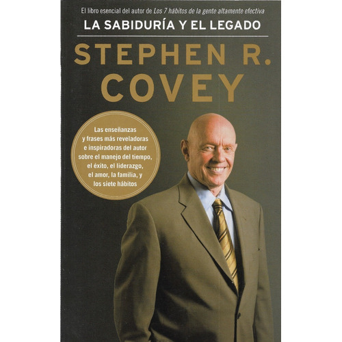 La Sabiduría Y El Legado - Stephen Covey - - Original