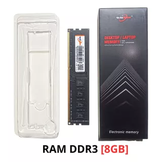Memoria Ram Pc Gamer Ddr3 8gb 600 Mhz Pc3-12800 1.5v Gaming