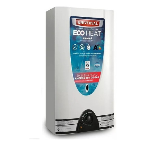 Calefón a gas GN Universal Eco Heat blanco 14 Litros