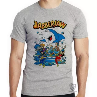 2 Camiseta Blusa Infantil Tutubarão Tubarão Jabberjaw Hann