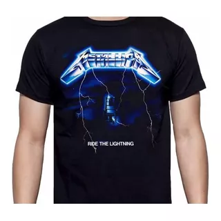 Metallica -  Ride The Lightning - Metal - Polera- Cyco Recor