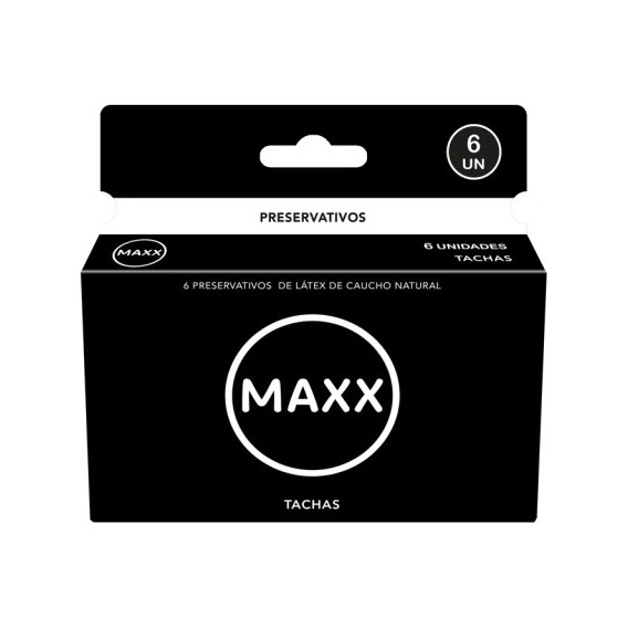 Preservativo Maxx De Látex Tachas X 6 Und