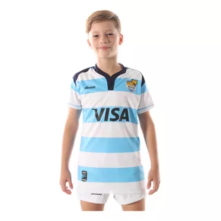 Camiseta Rugby Niños Argentina Imago Talles 8 10 12 14