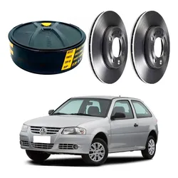  Disco Freio Dianteiro Gol G4 1.6 1.8 2006 A 2013