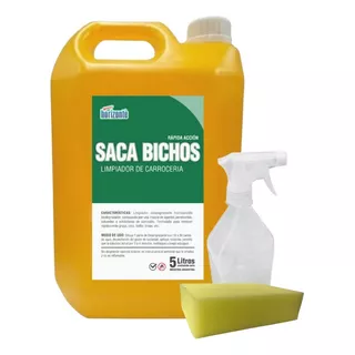 Removedor De Insectos Saca Bichos / Camiones/autos X 5 Lts