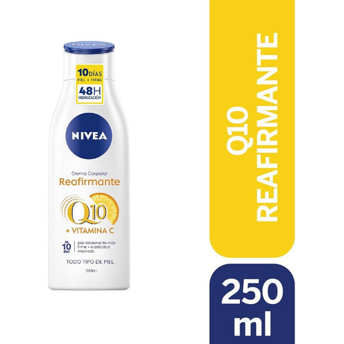 Crema Corporal Nivea Reafirmante Q10 250ml