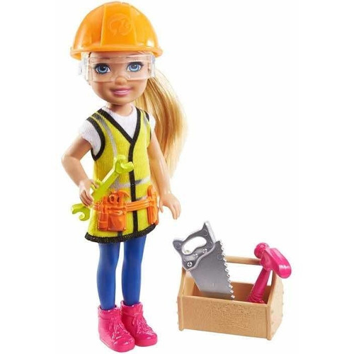 Barbie Chelsea Can Be Profesiones Construcción Muñeca