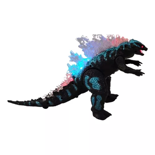 Dinossauro Godzilla Earth Planeta Som E Luz - Cinza em Promoção na