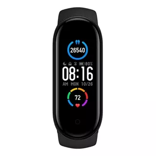 Smartband Bluetooth Xiaomi Mi Smart Band 5 Tela 1,1'' Preto