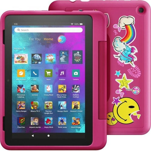 Tableta Amazon Fire Hd 8 Kids Pro Hd Wifi 32gb 6-12 Colores Color Rainbow Univrse