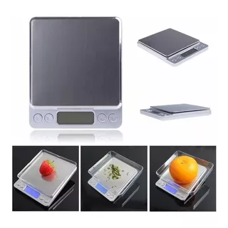 Gramera Pesa Balanza Digital Cocina Joya Precisa 0.1 A 3000 Capacidad Máxima 3 G Color Gris