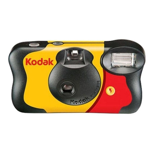 Cámara desechable Kodak FunSaver negra/roja/amarilla