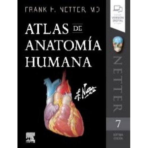 Libro - Atlas De Anatomia Humanater 7º Edicion - Incluye