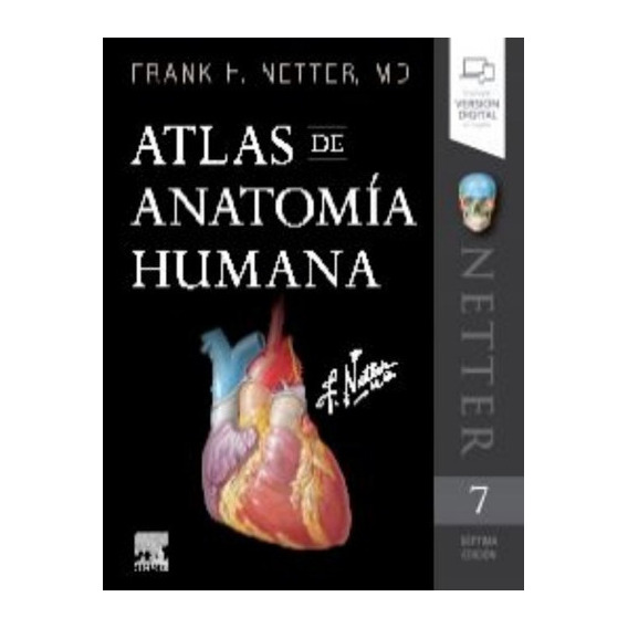 Libro - Atlas De Anatomia Humanater 7º Edicion - Incluye