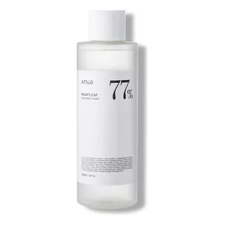 Anua 77% Heartleaf Soothing Toner Coreano Relajante 250ml Tipo De Piel Todo Tipo De Piel