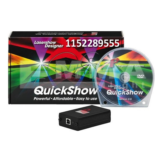 Pangolin Quickshow Fb3 Qs - Software Pc Ilda Control Láser  