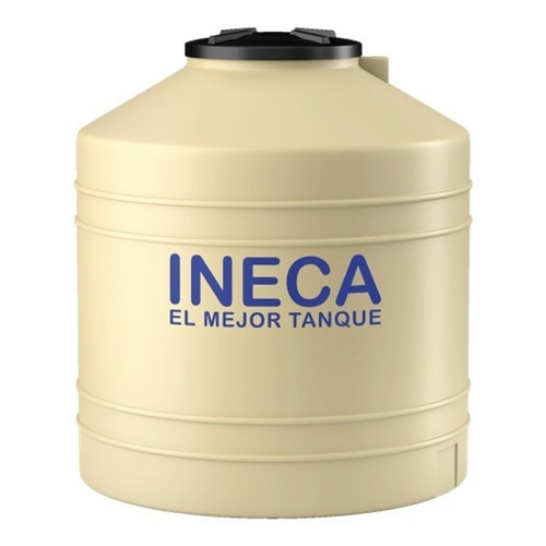 Tanque De Agua Domiciliario Tricapa Vertical Polietileno 1000L Beige De 130 Cm x 110 Cm