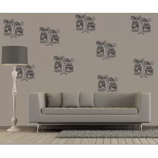 Stencil Molde Vazado P/ Pintura Em Parede Decorativo 51 Top!