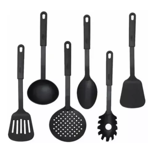 Utensilios Cocina Teflon Cucharon Espatula Set 5 Sheshu Home