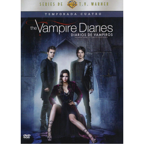 The Vampire Diaries Diario Vampiros Temporada 4 Cuatro Dvd