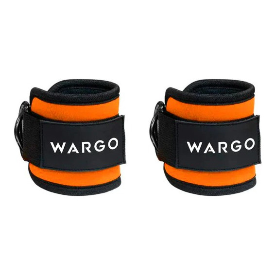 Ankle Straps Wargo Par Correas Arnes Tobillos Polea Gym