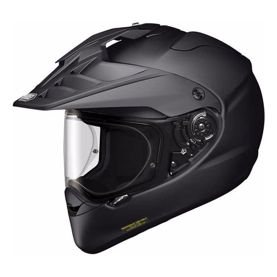 Kit Casco De Moto Shoei Hornet Adv Negro Mate