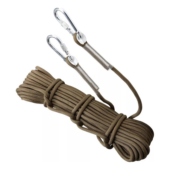 Cuerda De Rappel Escalar Equipo De Rescate 9.5mm 12kn 20m