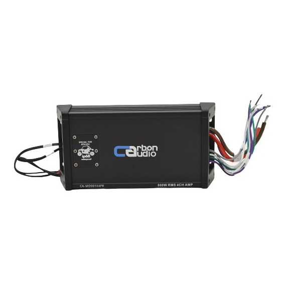 Amplificador Razor Utv Sumergible Carbon Audio 4ch 1000w