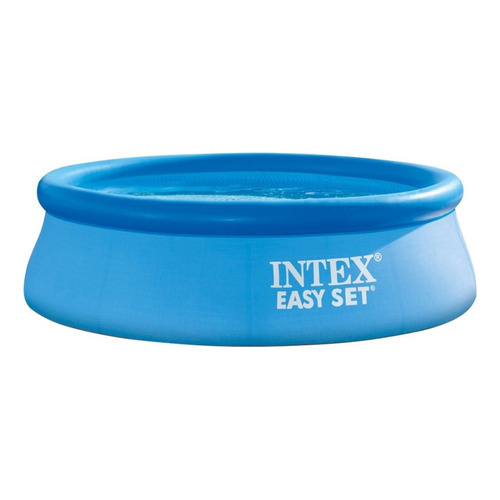 Pileta Intex Easy Set 457 X 91 Cm + Bomba Color Azul