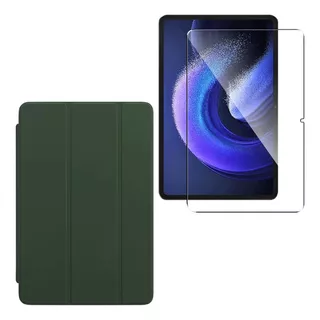 Estuche Smart Case + Vidrio Para Xiaomi Pad 6