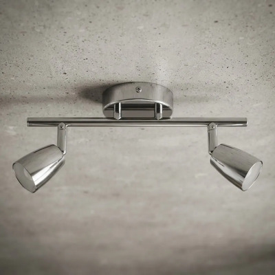 Aplique Zoe Il Led 2x5w Cromo Calido Cromo
