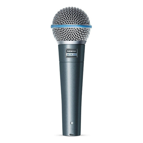 Micrófono Dinámico Shure Beta 58a Vocal Supercardioide Color Negro