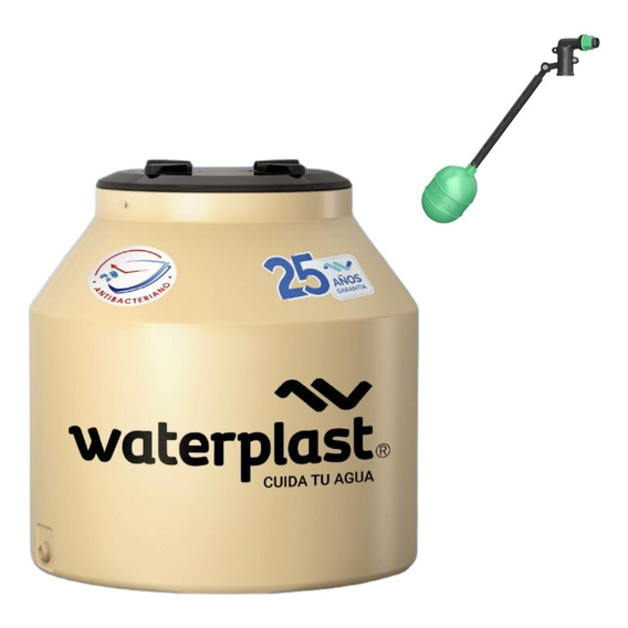 Tanque De Agua Tricapa Reforzado Waterplast 300 Litros Chico