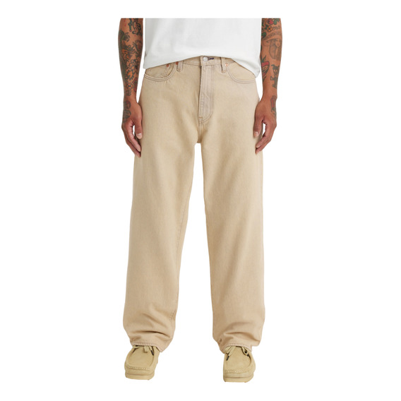 Jeans Hombre 568 Stay Loose Beige Levis 29037-0067