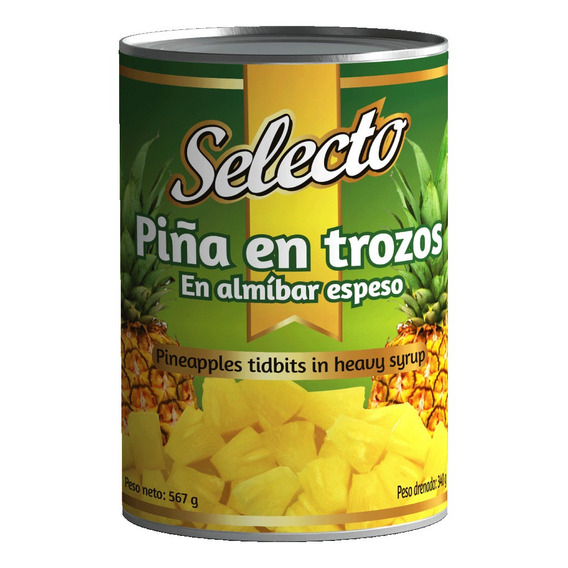 Piña En Trocitos Selecto 567g - g a $25