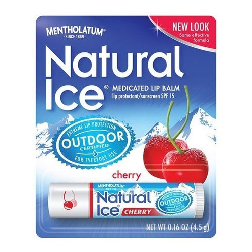Lip Ice Natural Ice Cereza Spf15 (balsamo Labial)