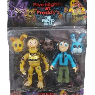 Muñecos Twisted X2 Fnaf Five Nights At Freddy 's Foxy Bonnie