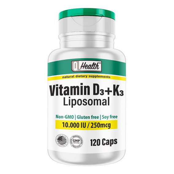 Vitamina D3 Liposomal + K3 - Unidad a $538