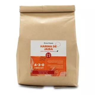 Harina De Jaiba 1 Kg Biofert C/quitina, 4-3-0 14 Ca